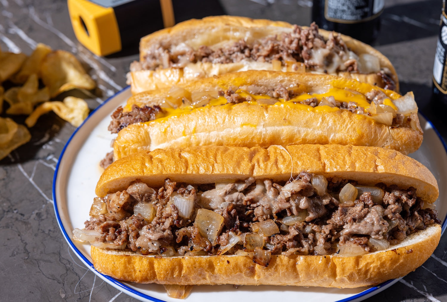 Make Your Own Philly Cheesesteaks
