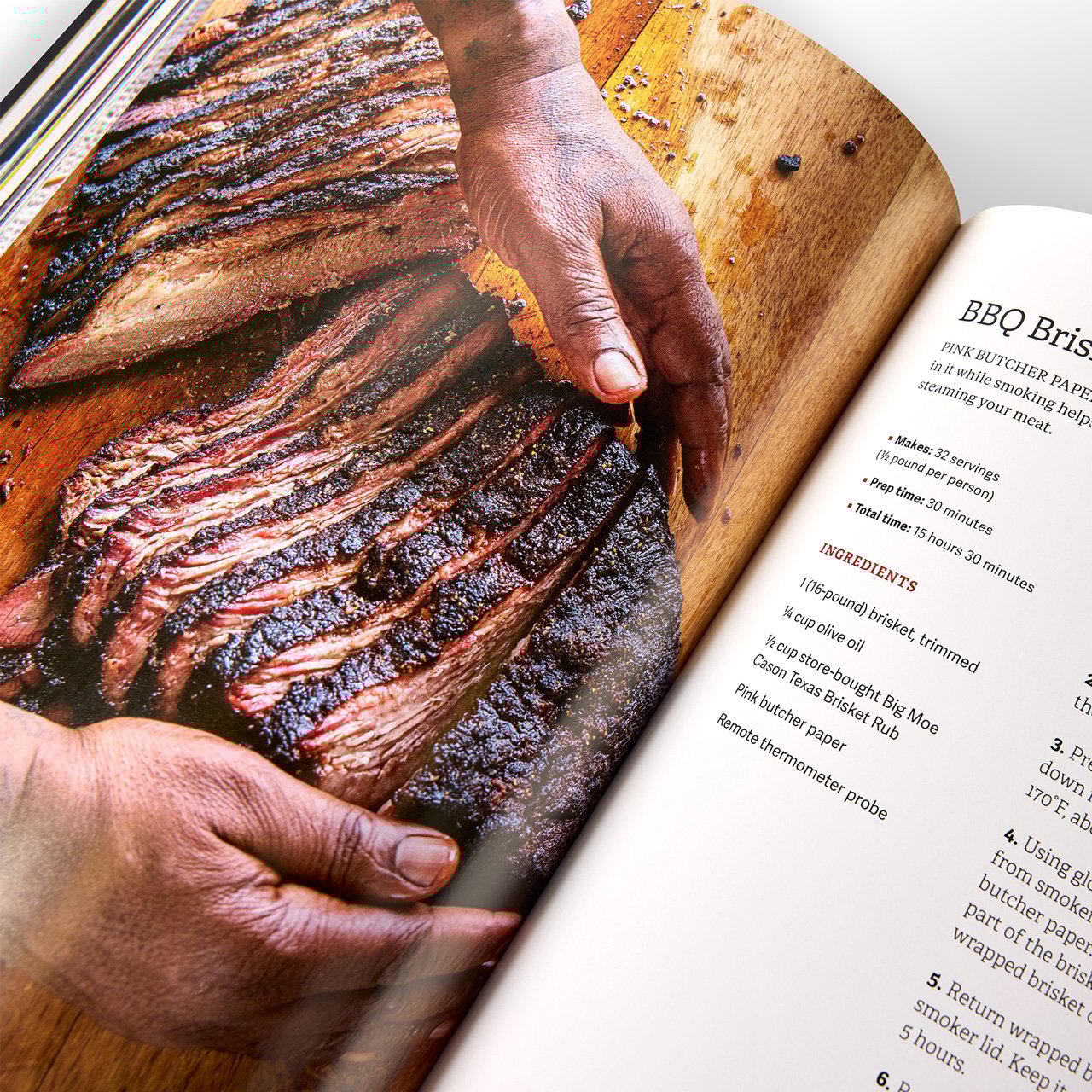 Big Moe's Big Book of BBQ, 75 Recipes From Brisket and Ribs to Cornbread and Mac and Cheese by Moe Cason