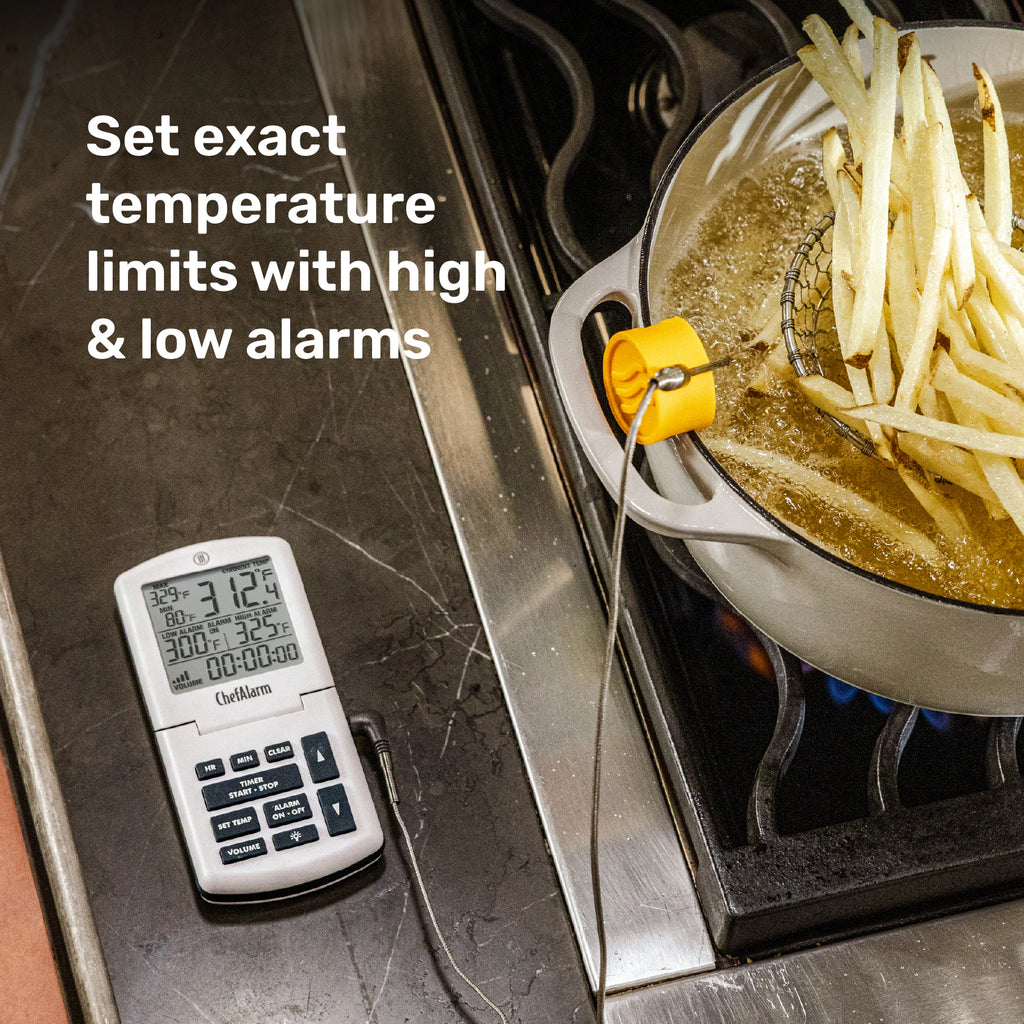 ChefAlarm® Cooking Alarm Thermometer and Timer