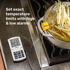 ChefAlarm® Cooking Alarm Thermometer and Timer