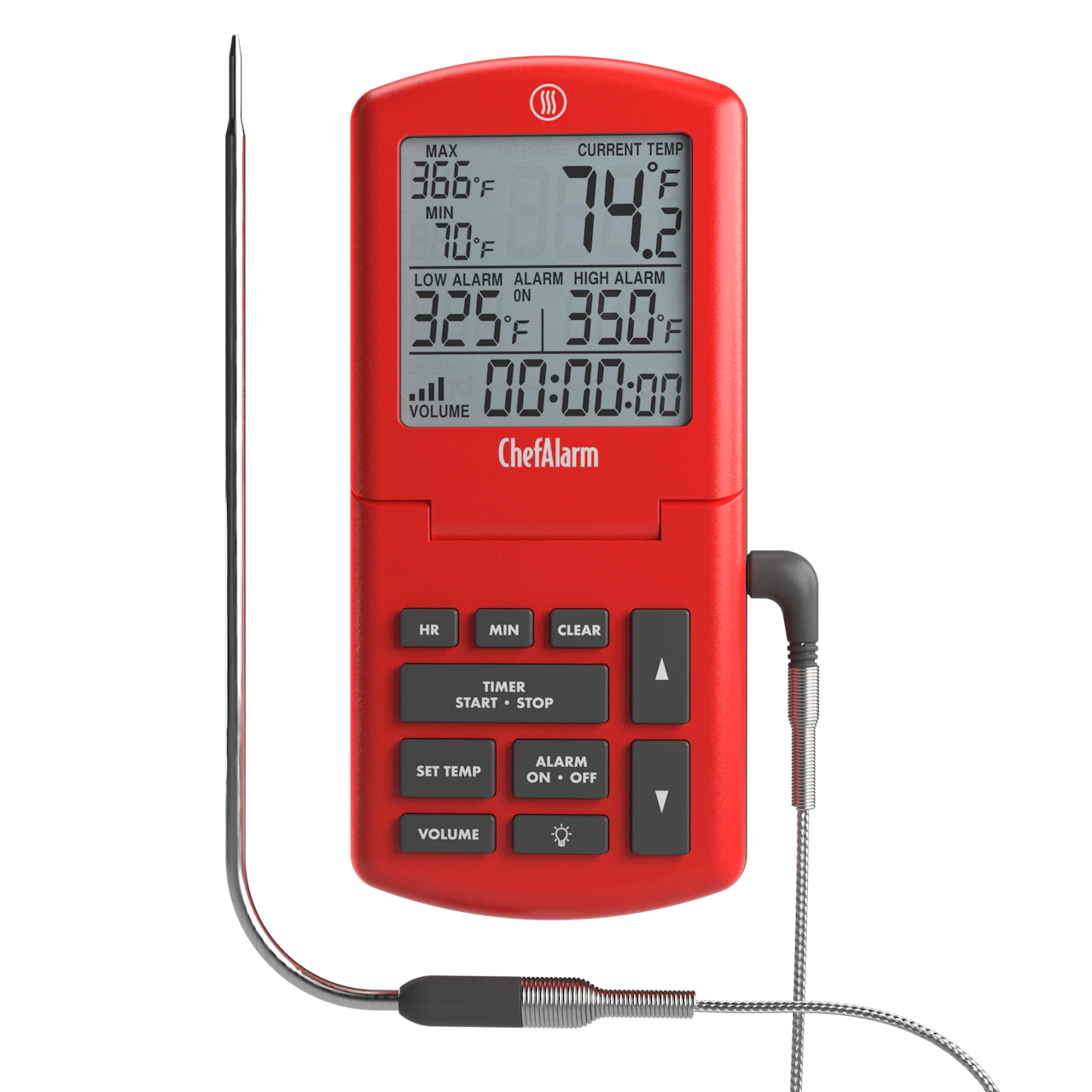 ChefAlarm® Cooking Alarm Thermometer and Timer