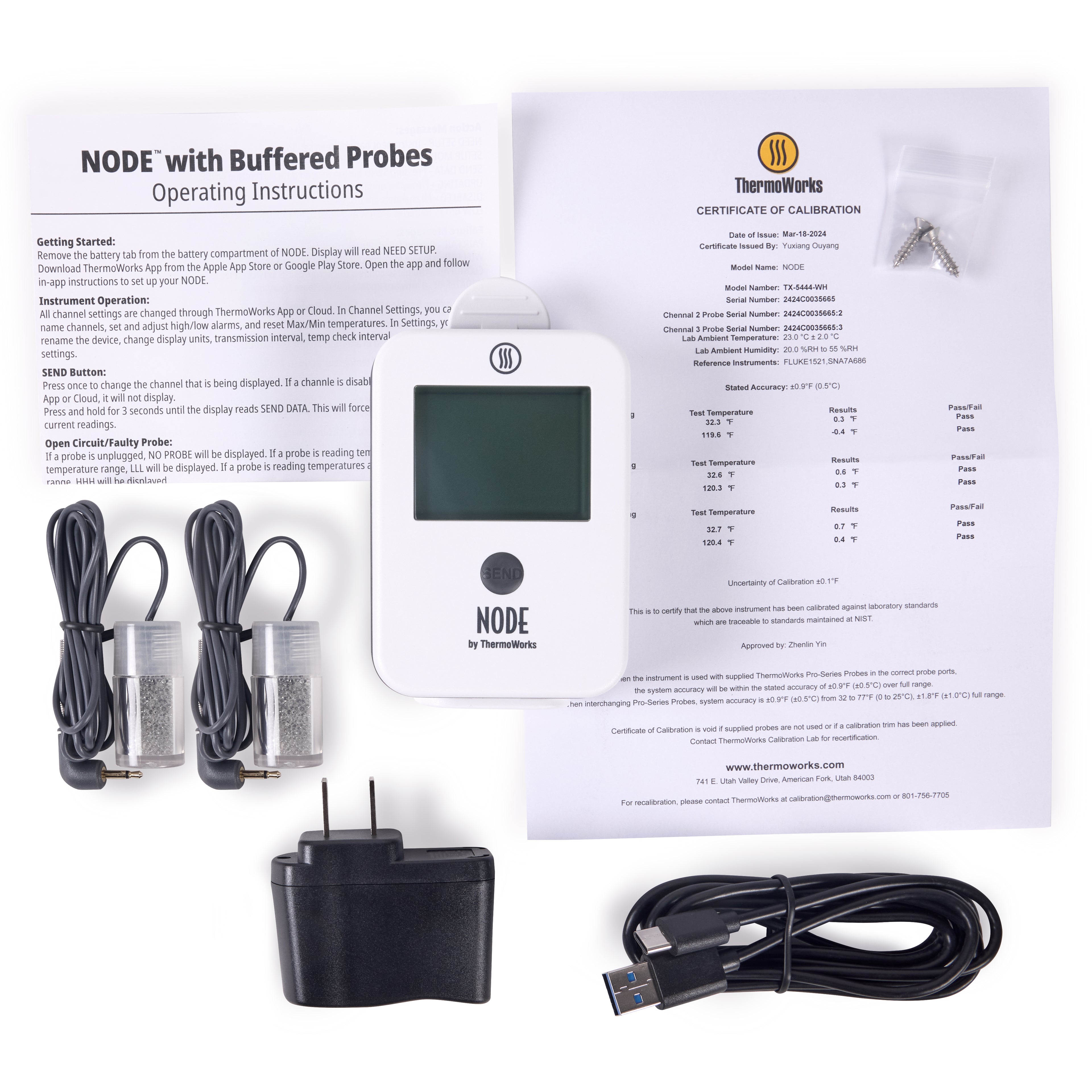 NODE® Buffered Temperature Probe Kit