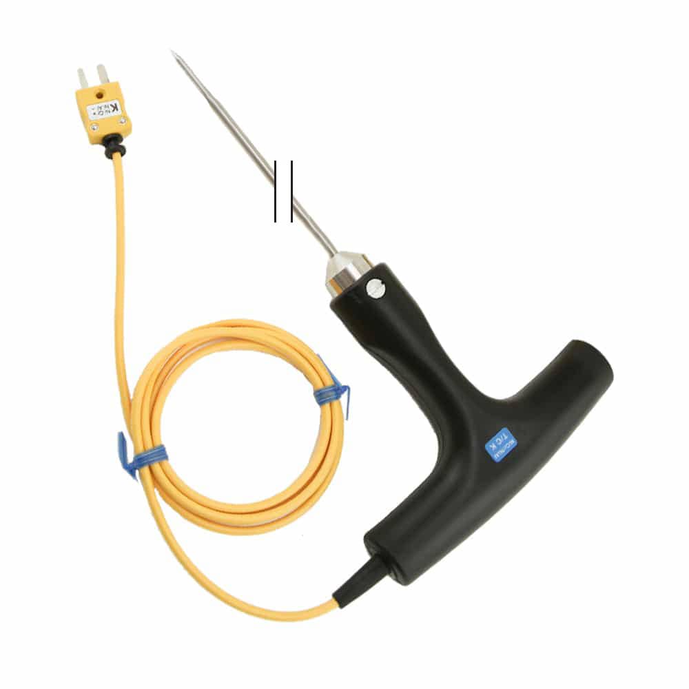 Heavy Duty T-Handle, 5/16-inch Dia, 20-inch Probe, Reduced Tip  (K-130)