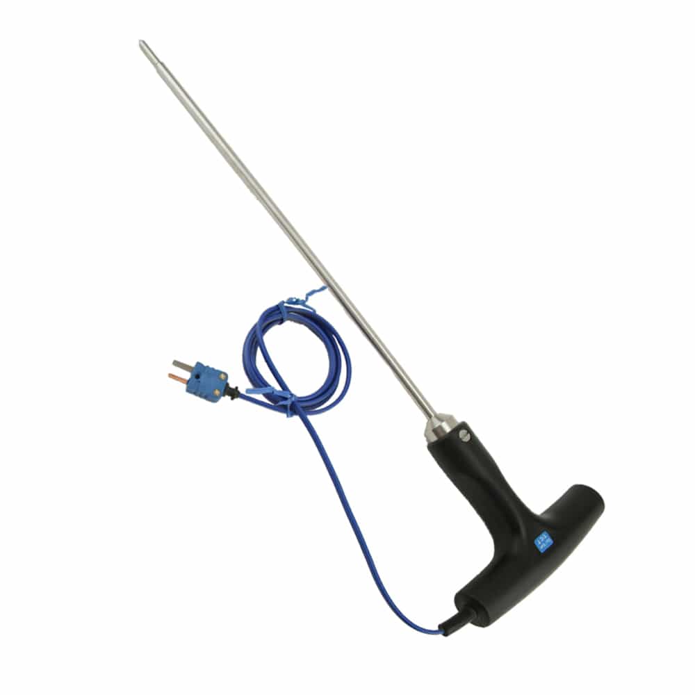 Type T Heavy Duty T-Handle, 1/4-inch Dia, 36-inch Probe, Reduced Tip  (T-122)