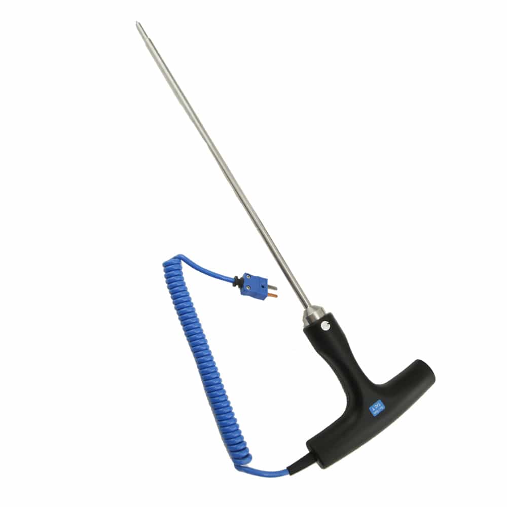 Type T Heavy Duty T-Handle, 1/4-inch Dia, 36-inch Probe, Reduced Tip  (T-122)