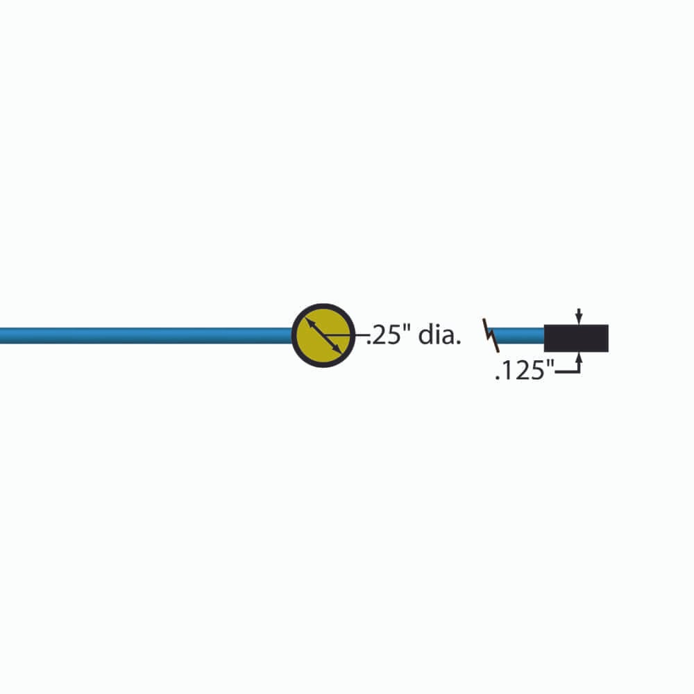 Skin Surface Probe Type T, 0.1°C (SST-1) – ThermoWorks