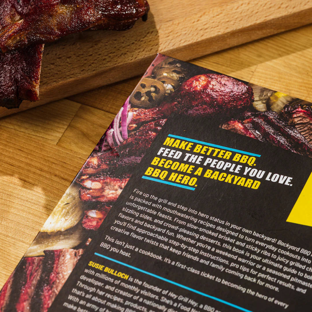 Backyard BBQ Hero - BBQ Recipe Cookbook by Susie Bulloch