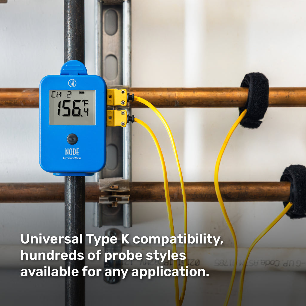 NODE® Thermocouple Wi-Fi Temperature Monitor