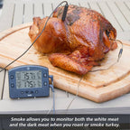 Smoke® Remote BBQ Alarm Thermometer