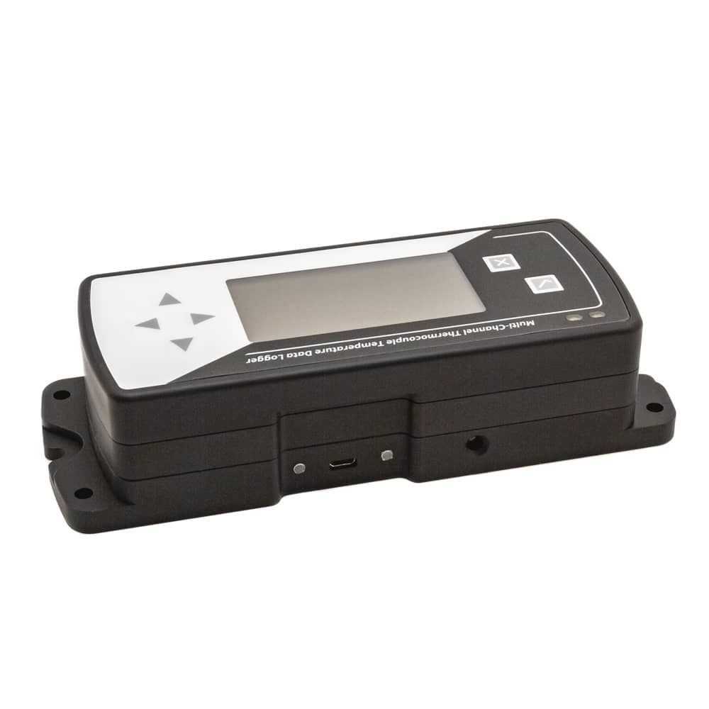 LogMaster 8-Channel Thermocouple Logger, LCD Display