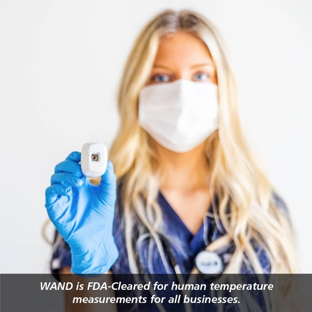 WAND™ - Non-Contact Forehead Thermometer (FDA-Cleared)