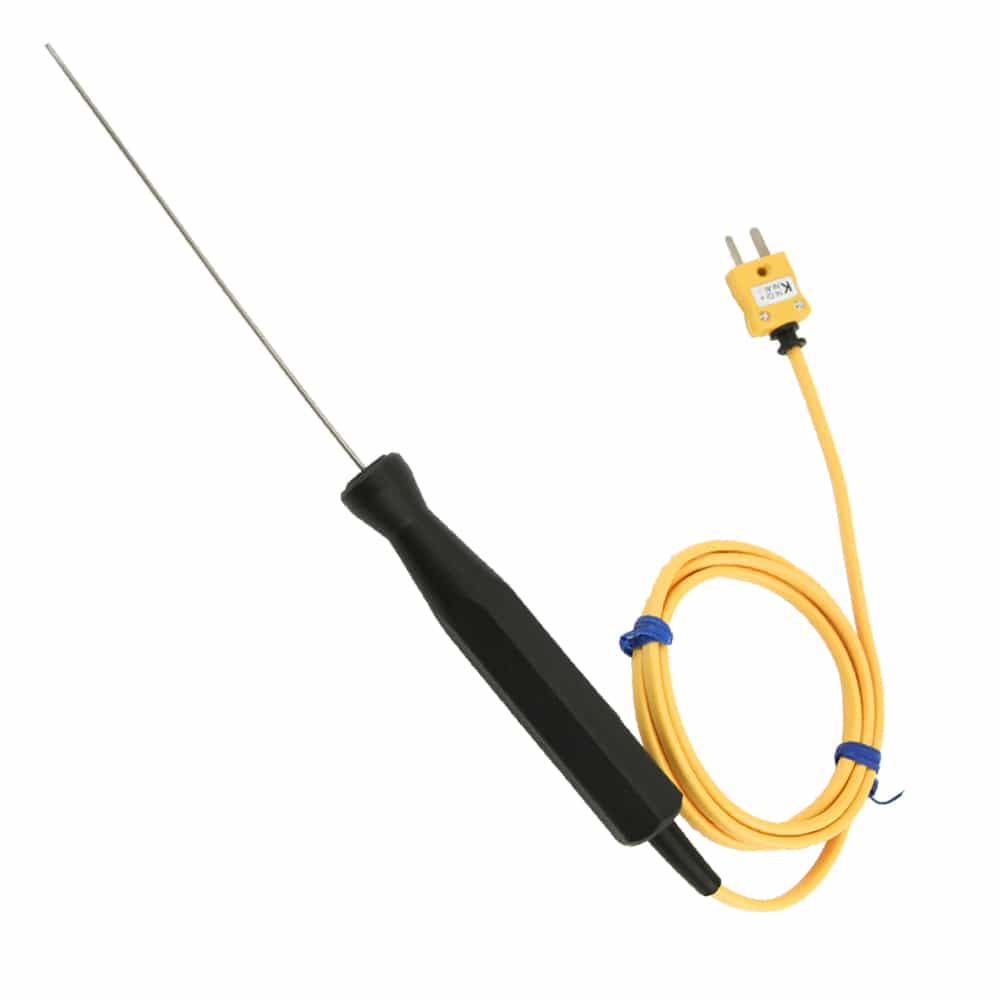 Temperature Testing Probe High Temp Handheld Probe, 1/16-inch Diameter (K-204) – ThermoWorks