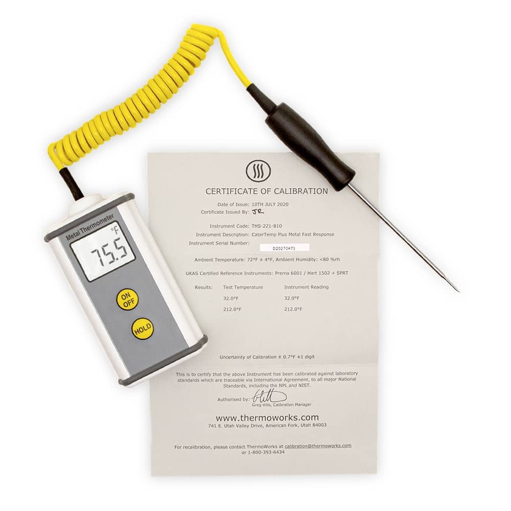 CaterTemp™ Metal Waterproof Thermometer
