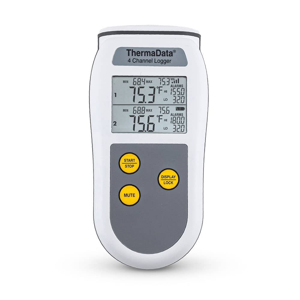 ThermaData® 4-Channel Data Logger