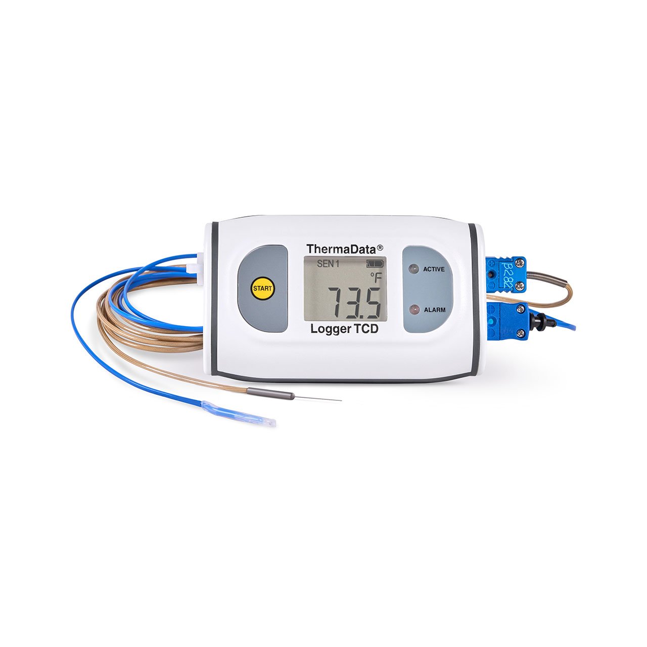 ThermaData® 2-Ch. Type T Thermocouple Data Logger
