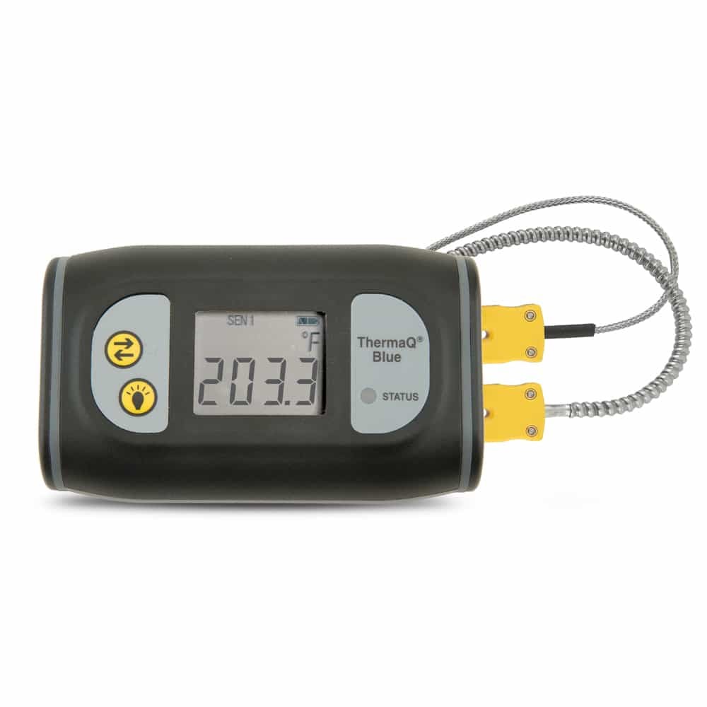 ThermaQ® Blue Thermocouple Alarm Thermometer