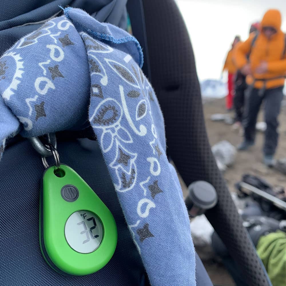 ThermoDrop® Zipper-Pull Thermometer