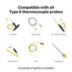 MicroTherma 2K High Precision Type K Thermocouple Meter