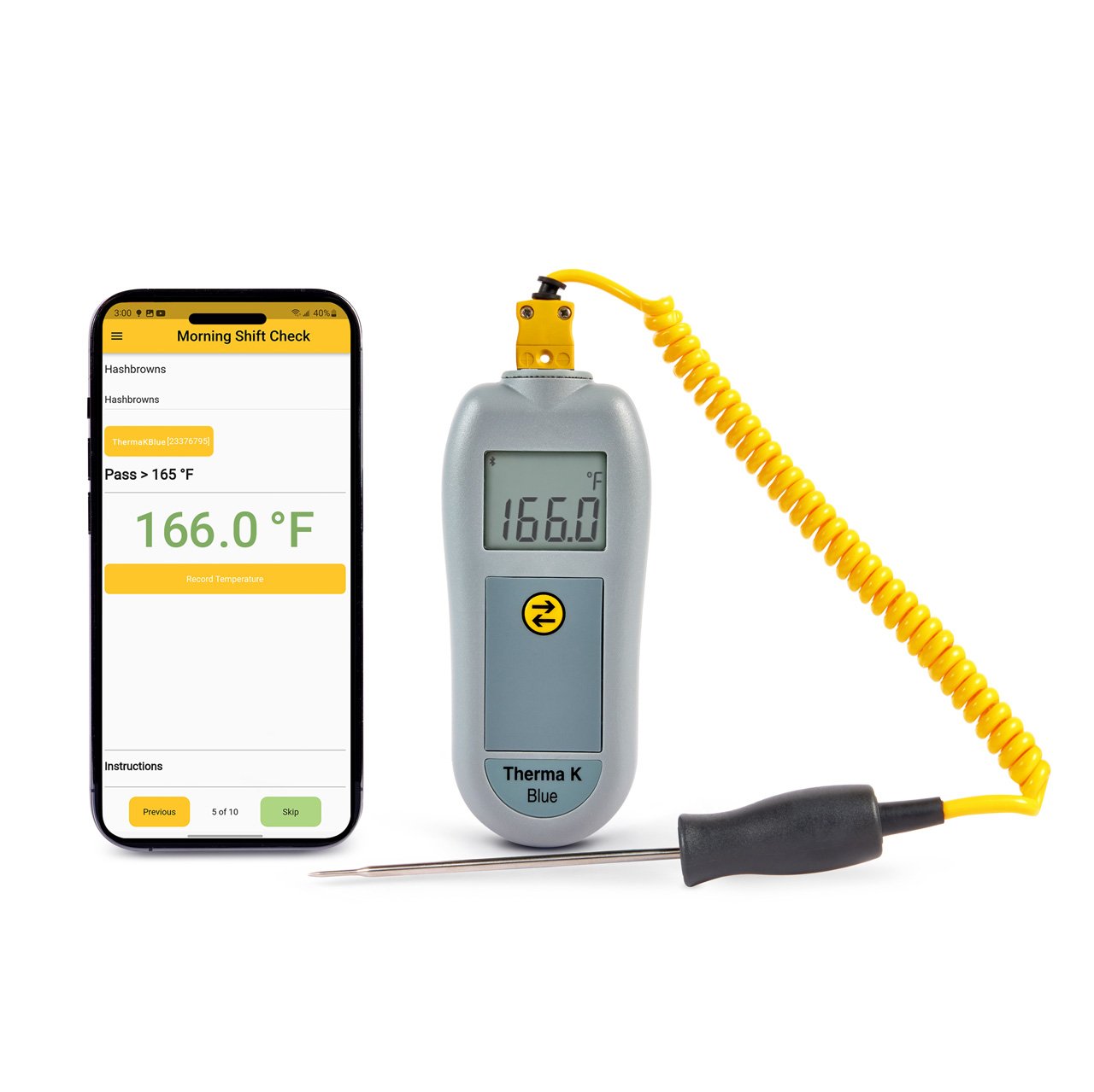 Therma K Blue Meter & Probe Kit